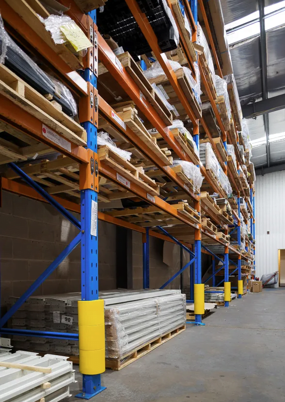 Secondhand pallet racking and shelving