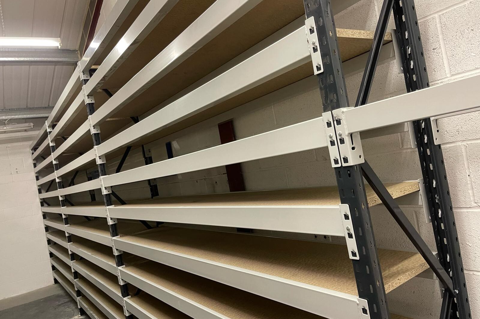 Used warehouse shelving