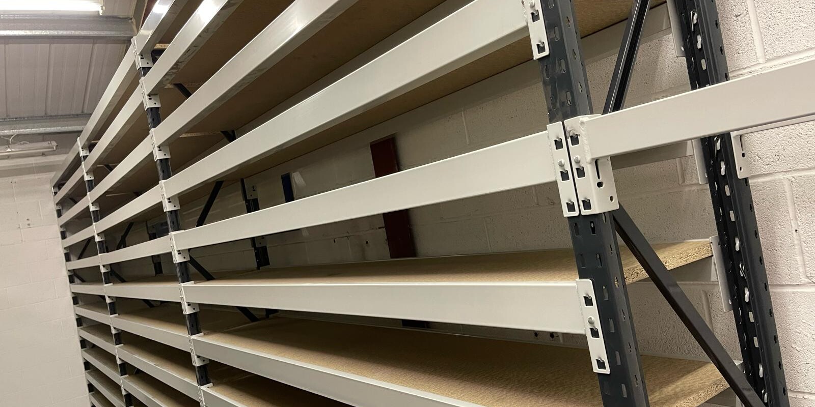 Used warehouse shelving