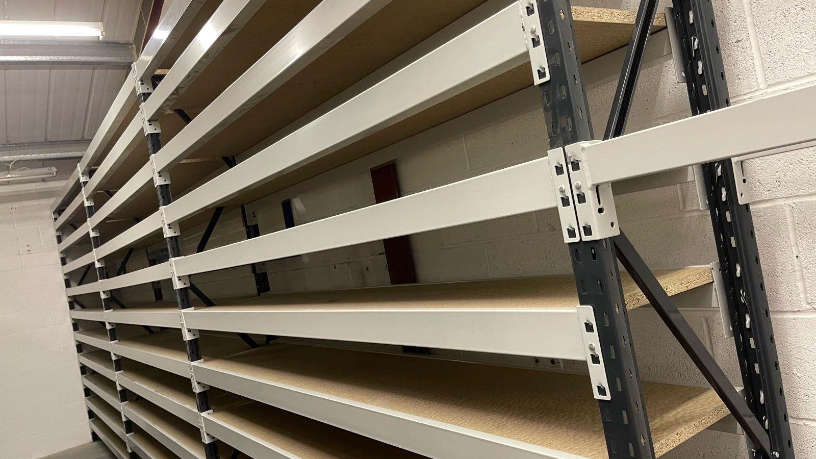 Industrial Shelving for a small business