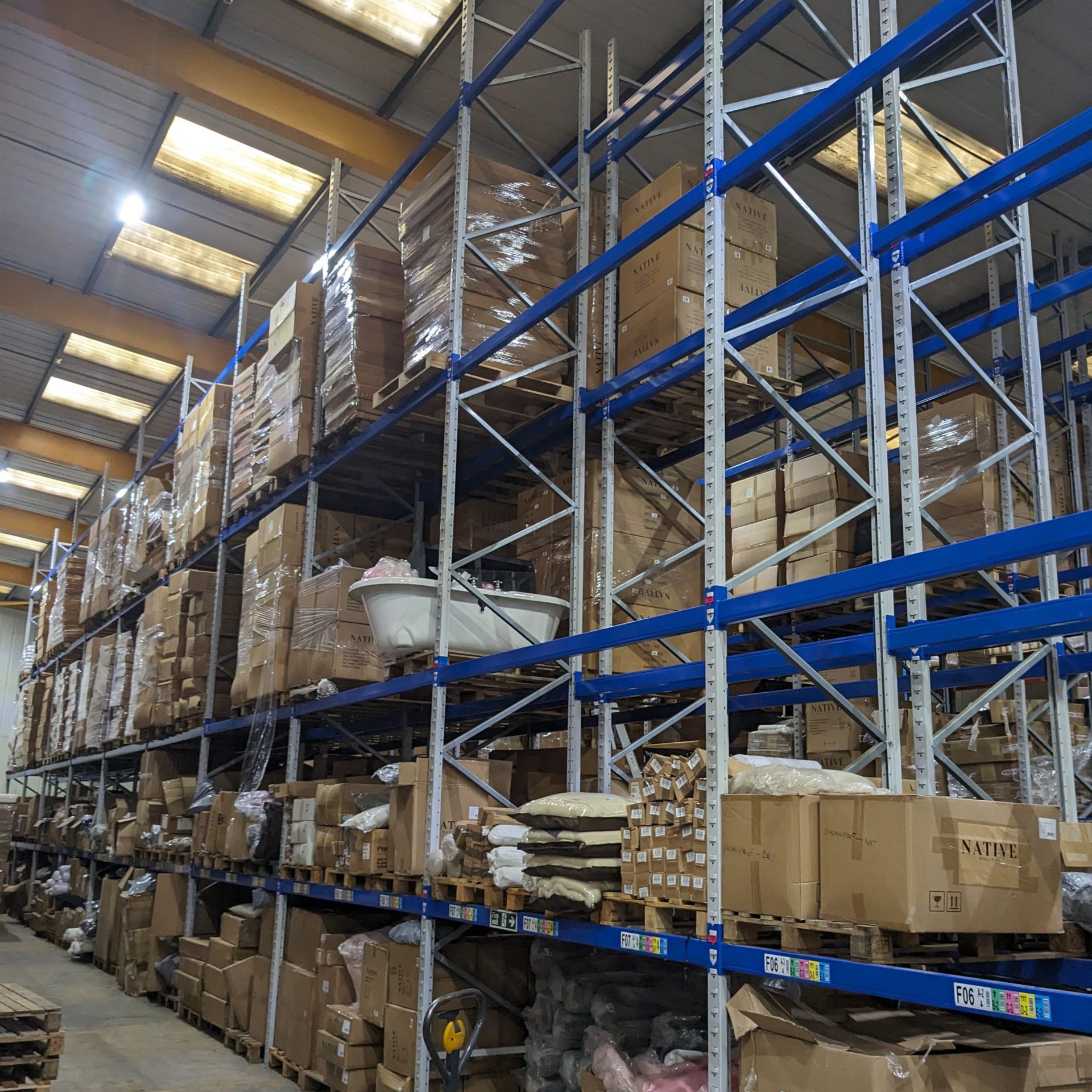 Used Apex Pallet Racking