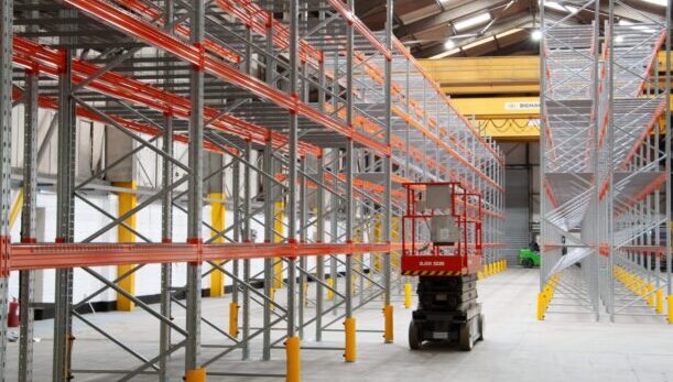 New pallet racking installation