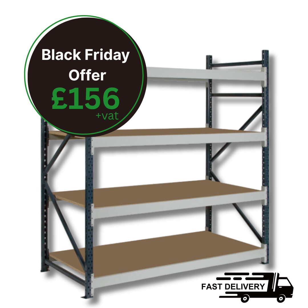 Black friday offer, shelving