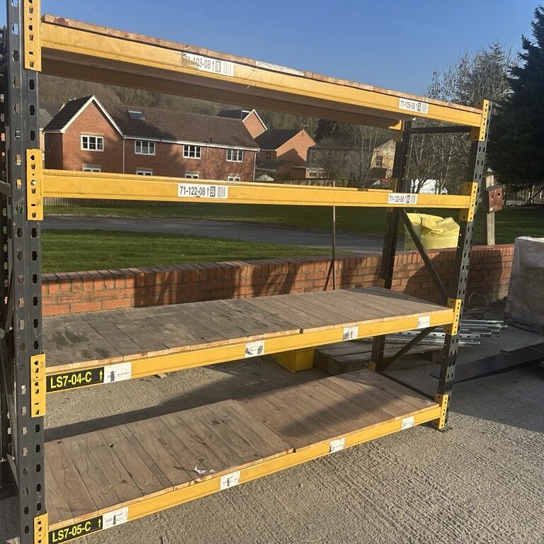 Used heavy duty shelving